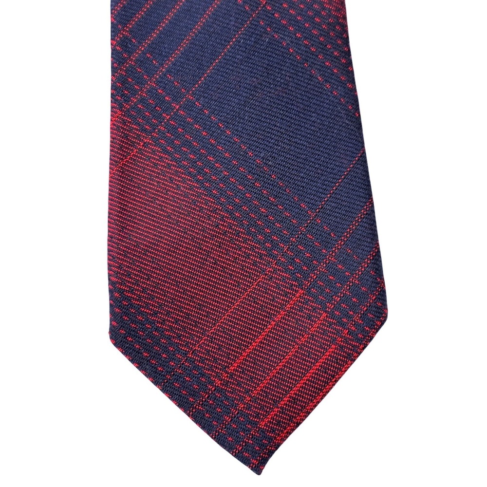 Banana Republic‎ Necktie Plaid Wool Blend Business Career One Size